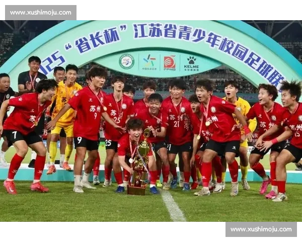 江苏海安博文高中足球队出征全国总决赛 青春风暴剑指冠军 江苏海安博文高中足球队出征全国总决赛 青春风暴剑指冠军